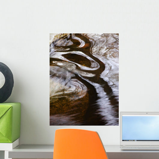 Ripples and Reflections Water Wall Decal Design 4
