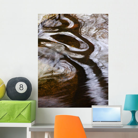Ripples and Reflections Water Wall Decal Design 4
