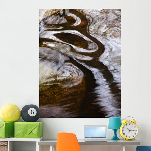Ripples and Reflections Water Wall Decal Design 4