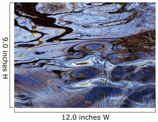 Ripples and Reflections Water Wall Decal Design 2