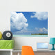 French Polynesia Tahiti Lagoon Wall Decal Design 4