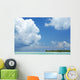 French Polynesia Tahiti Lagoon Wall Decal Design 4