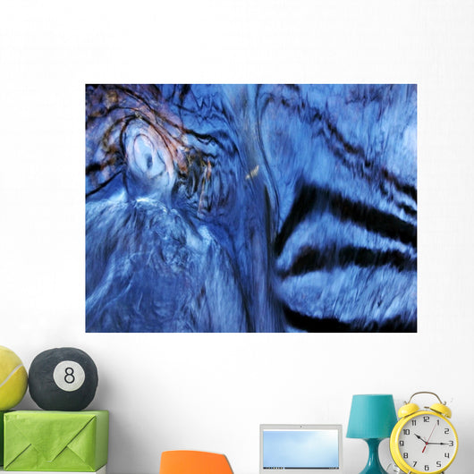 Reflections and Leaves Wall Decal Design 3