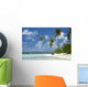 French Polynesia Tahiti Lagoon Wall Decal Design 3