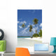 French Polynesia Tahiti Lagoon Wall Decal Design 2