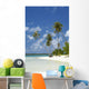 French Polynesia Tahiti Lagoon Wall Decal Design 2