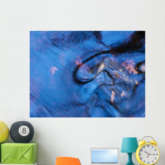 Reflections and Leaves Wall Decal Design 1
