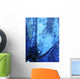 Extreme Close-up Water Droplets Wall Decal