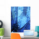 Extreme Close-up Water Droplets Wall Decal