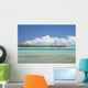 French Polynesia Tahiti Lagoon Wall Decal Design 1