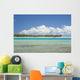 French Polynesia Tahiti Lagoon Wall Decal Design 1