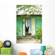 French Polynesia Tahiti Village Wall Decal