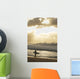 USA Hawaii Oahu Surfer Wall Decal
