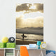 USA Hawaii Oahu Surfer Wall Decal