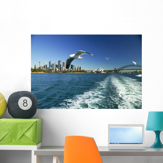 Australia Sydney Harbor from Wall Decal