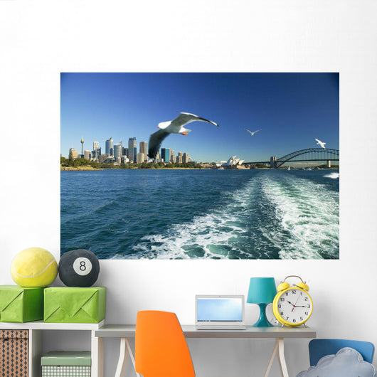 Australia Sydney Harbor from Wall Decal