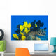 Goldring Surgeonfish and Yellow Wall Decal
