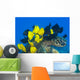 Goldring Surgeonfish and Yellow Wall Decal