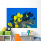 Goldring Surgeonfish and Yellow Wall Decal
