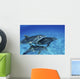 Atlantic Bottlenose Dolphin Swimming Wall Decal