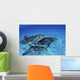 Atlantic Bottlenose Dolphin Swimming Wall Decal