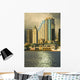 USA Hawaii Oahu Downtown Wall Decal