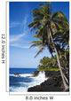 USA Hawaii Scenic Kehena Wall Decal
