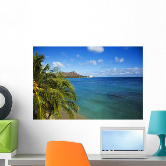 USA Hawaii Honolulu Diamond Wall Decal