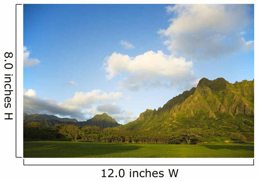 USA Hawaii Kualoa Ranch Wall Decal