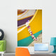 Hawaii Oahu Lei Draped Wall Decal