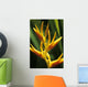 Hawaii Maui Orange Heliconia Wall Decal