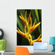 Hawaii Maui Orange Heliconia Wall Decal