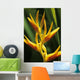 Hawaii Maui Orange Heliconia Wall Decal
