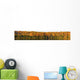 Panorama Trees along Water's Wall Decal