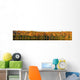 Panorama Trees along Water's Wall Decal