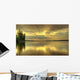 Colorful Sunrise Waskesiu Lake Wall Decal