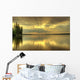 Colorful Sunrise Waskesiu Lake Wall Decal