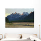 Moose Grazing Sunset with Wall Decal