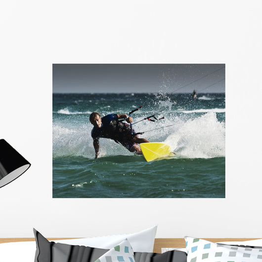 Man Kitesurfing Wall Decal