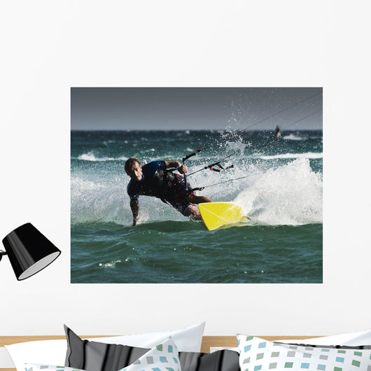 Man Kitesurfing Wall Decal