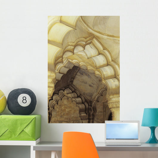 Several Scalloped Archways Wall Decal