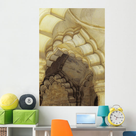 Several Scalloped Archways Wall Decal