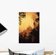India Taj Mahal Dusk Wall Decal