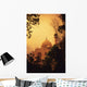 India Taj Mahal Dusk Wall Decal