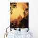 India Taj Mahal Dusk Wall Decal