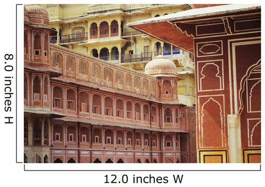 India Jaipur City Palace Wall Decal