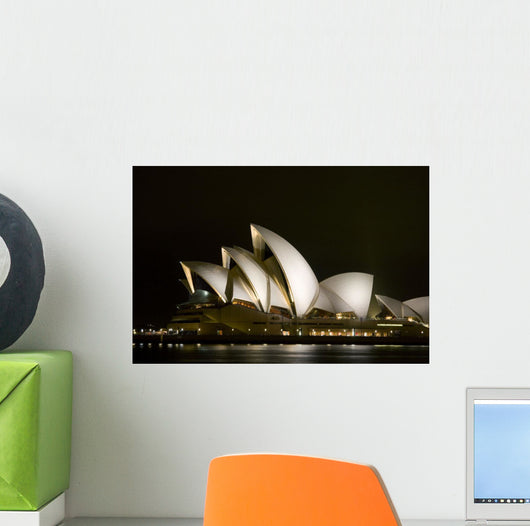 Opera House Night Wall Decal