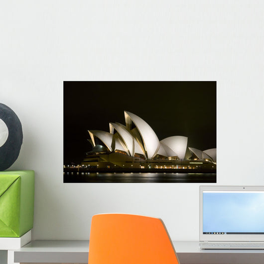 Opera House Night Wall Decal