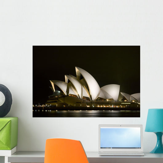 Opera House Night Wall Decal