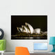 Opera House Night Wall Decal